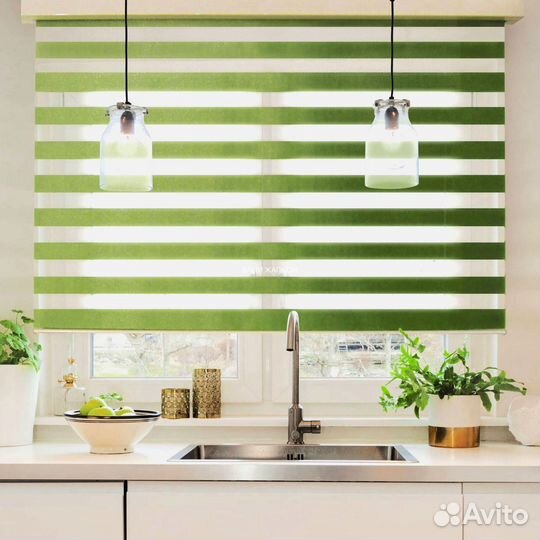 Жалюзи Рулонные шторы зебра