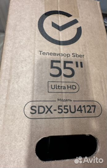 Телевизор 55 дюймов 4k sber новый
