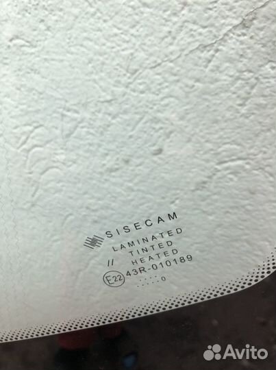 LADA vesta 2020- лобовое стекло с обогревом