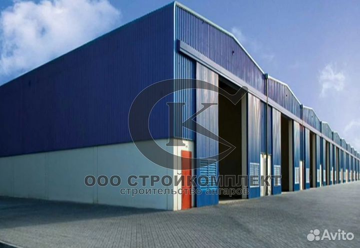 Строительство ангаров, навесов, фермы и колонны