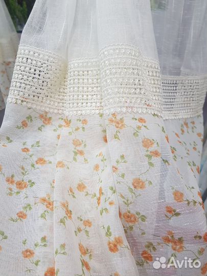 Тюль на кухню