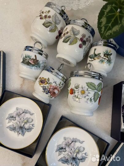 Кодлер англия фарфор блюдце royal worcester