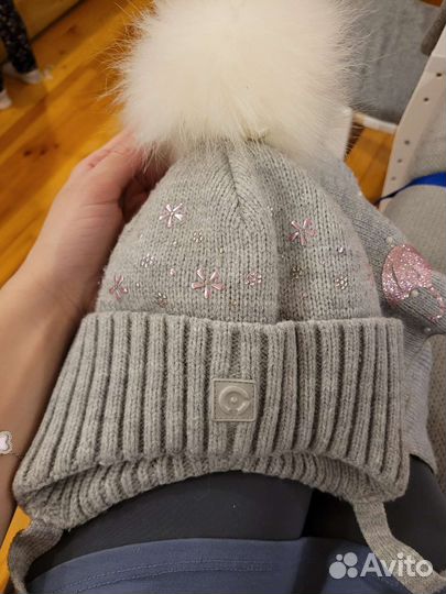 Шапка зимняя crockid 42 44