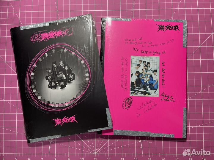 Альбомы stray kids rock star с предзаказом внутри