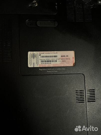 Ноутбук hp