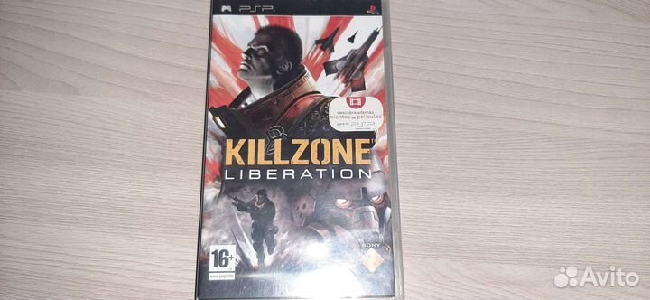 Диск KillZone Liberation на psp