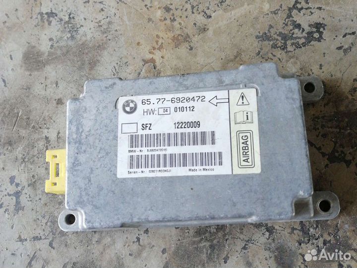 Блок управления Airbag BMW 7-series E65