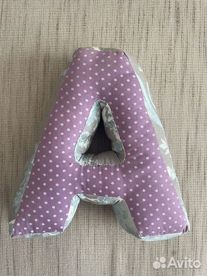 Буквы подушки