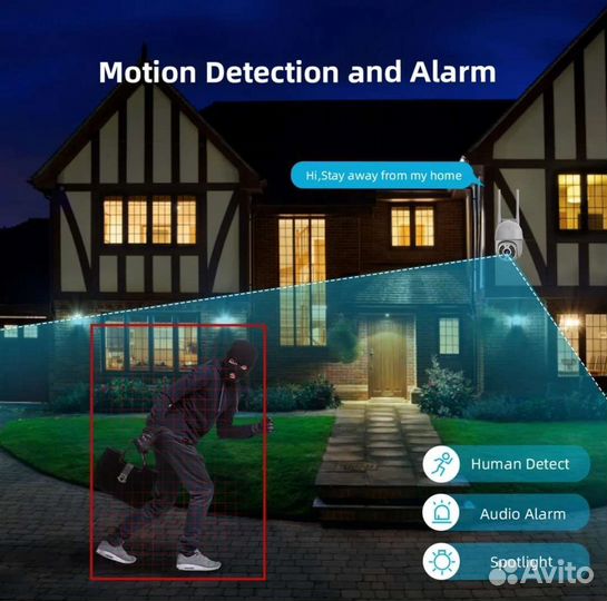 IP Wi-Fi камера наружного видеонаблюдения 2 Mp