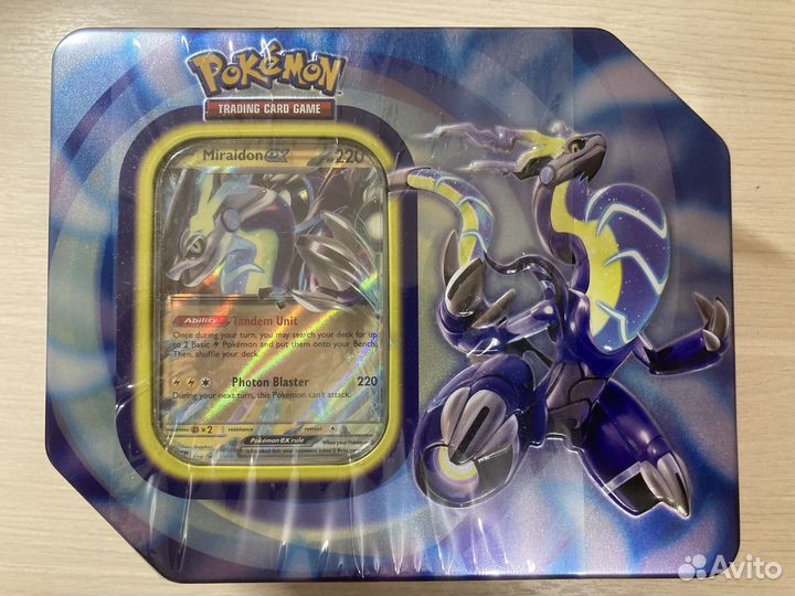 Покемон MiraidonEX/KoraidonEX (USA box)