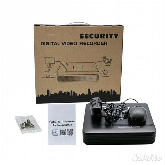 Видеорегистратор (DVR) гибридный 5MP на 4 канала