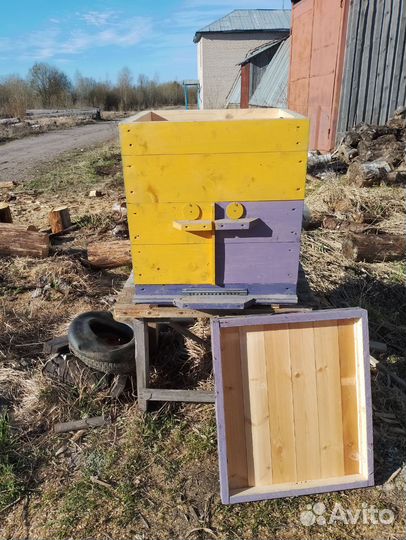 Улей домик для пчёл Дадан,сушь