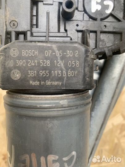 Skoda superb 1 трапеция дворников