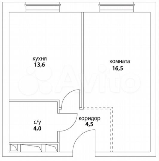 1-к. квартира, 38,6 м², 15/27 эт.