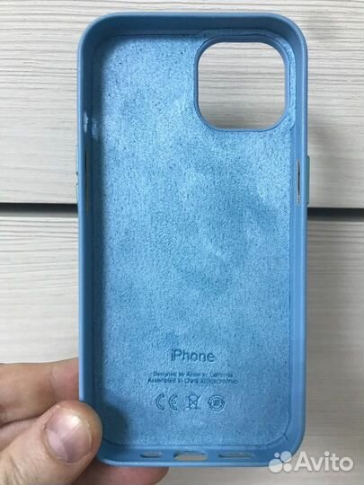 Кожаный чехол iPhone 14