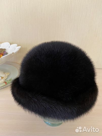 Шапка норковая женская