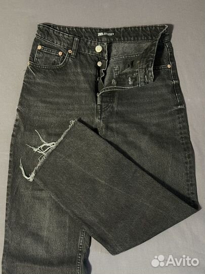 Джинсы черные Zara оригинал