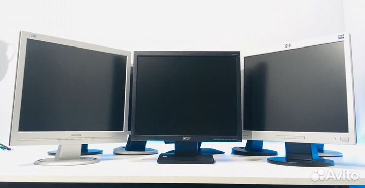 Мониторы 17 дюймов samsung, Philips, Acer,гарантия