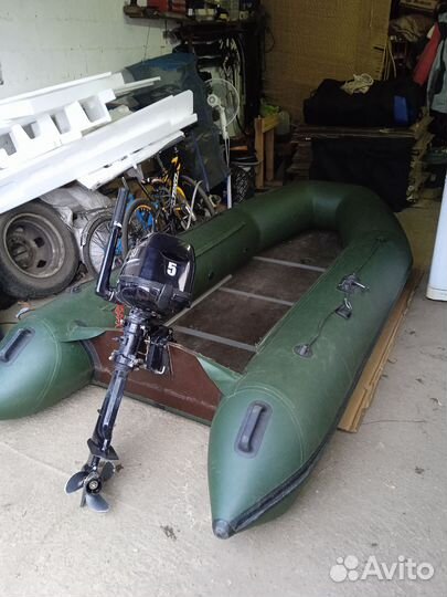 Лодка надувная бу