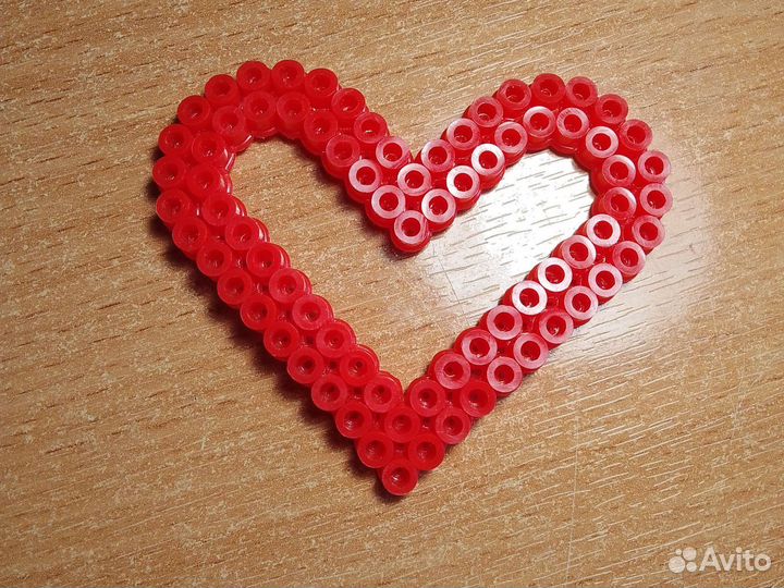 Сердце из термомозайки