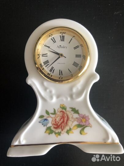 Английский фарфор часы Aynsley оригинал