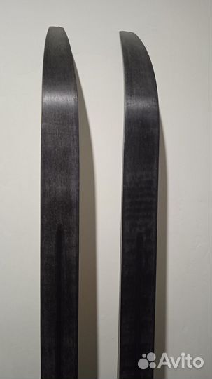 Лыжи полупластиковые visu 195, коньки хоккейные 46