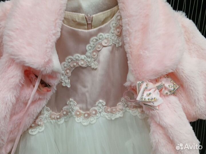 Новогоднее платице с болеро