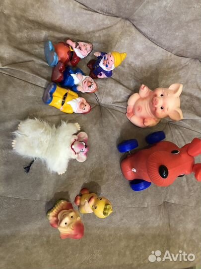 Резиновые игрушки СССР