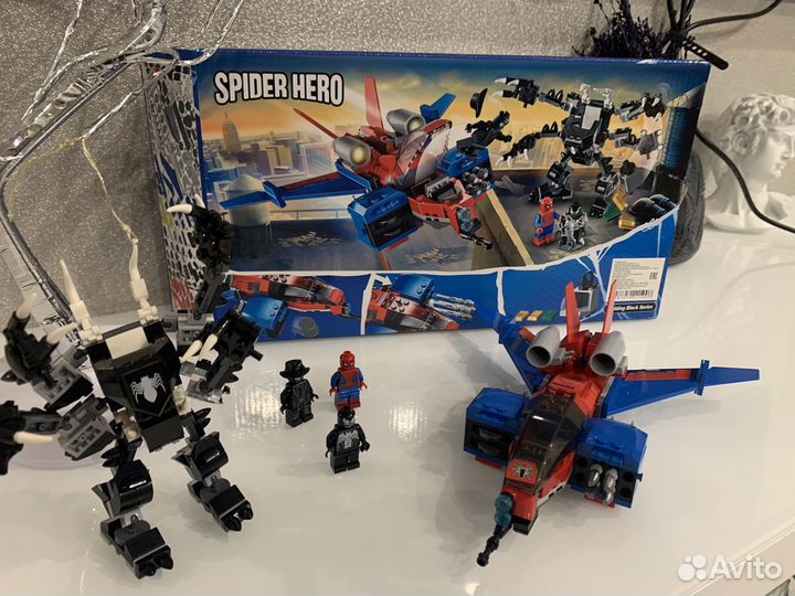 Лего конструктор человек паук lego