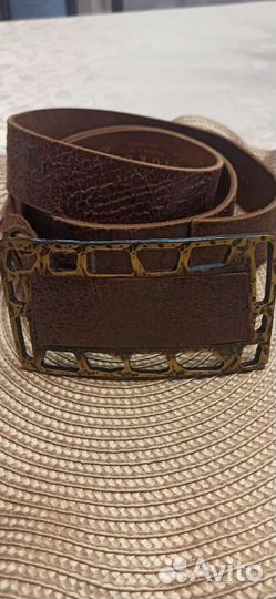Ремень женский кожаный