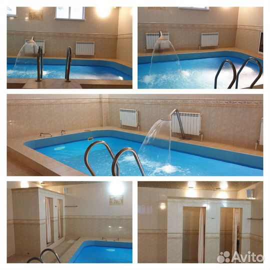 Аренда бани, бассейн, хаммам, дом на сутки, мангал