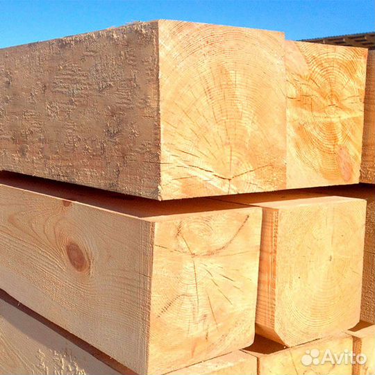 Красивый и надежный брус, лиственница, 200х200мм