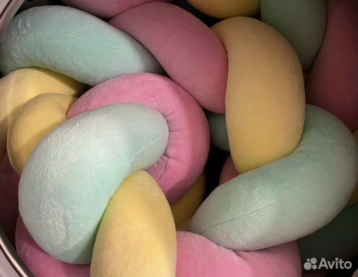 Бортик косичка