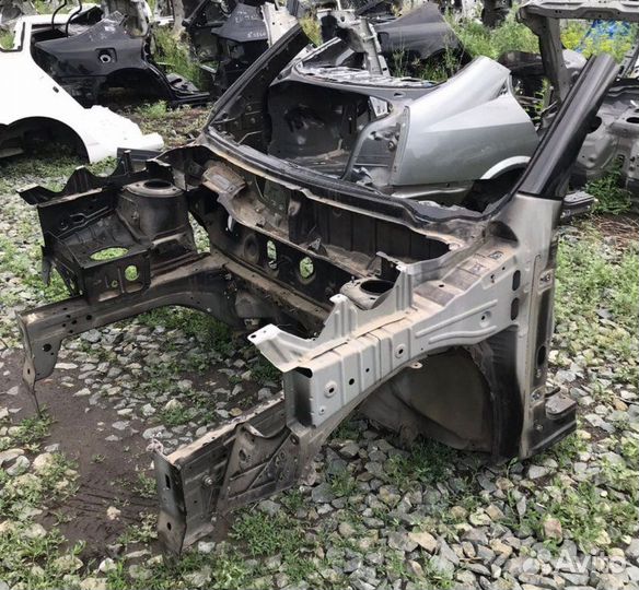 Лонжерон передний левый Nissan X-Trail NT31 MR20DE