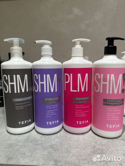 Tefia плазма, шампунь