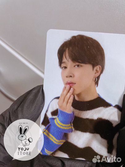 Карточки от официального японского фанклуба BTS