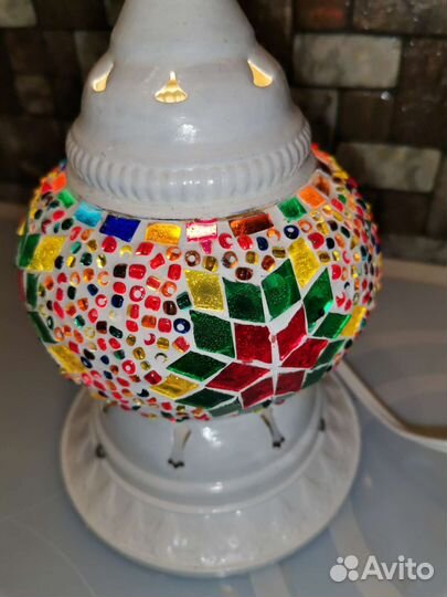 Чудесный Фонарик Мозаичная лампа
