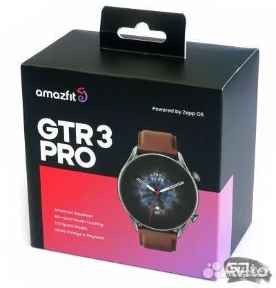 Смарт-часы Xiaomi Amazfit GTR 3 PRO Оригинал-Новые