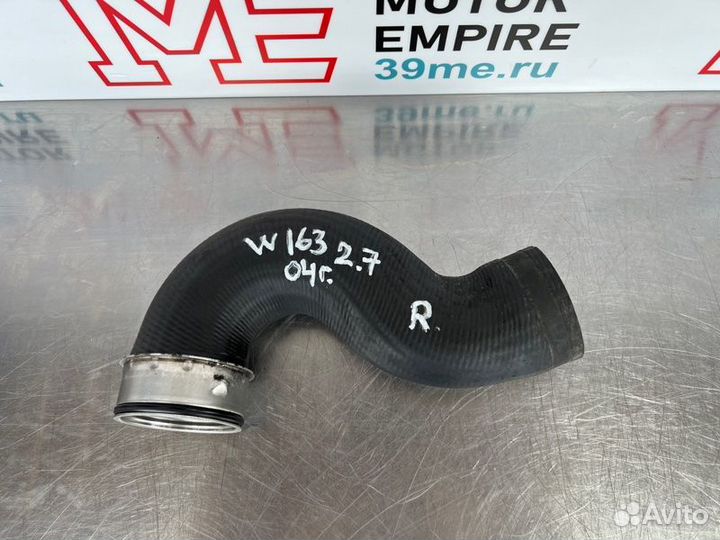 Патрубок интеркулера правый Mercedes M-Class W163
