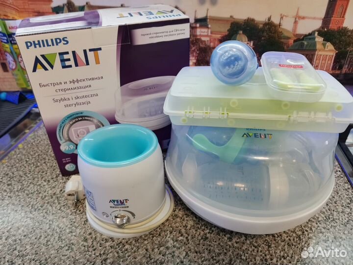 Комплект Стерилизатор+подогрев для бутылочек