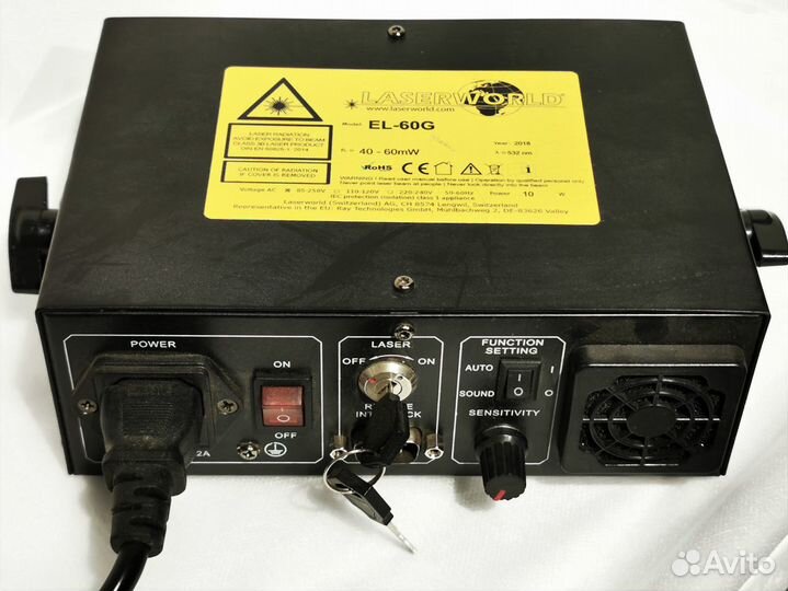 Лазер для бара, кафе, дома - Laserworld EL-60G