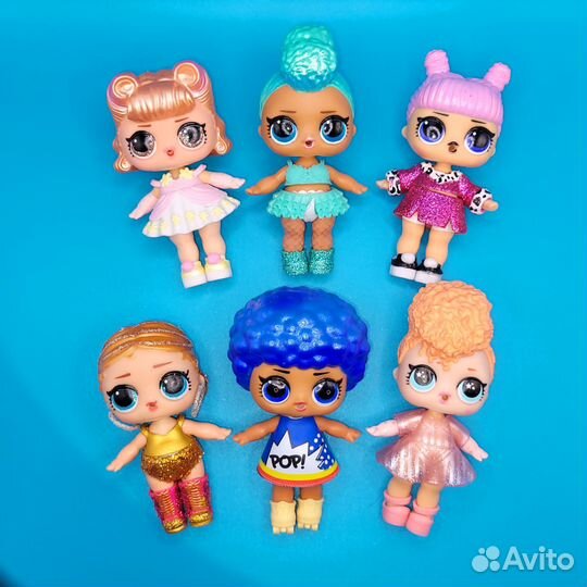 Куклы LOL 6шт пакетом
