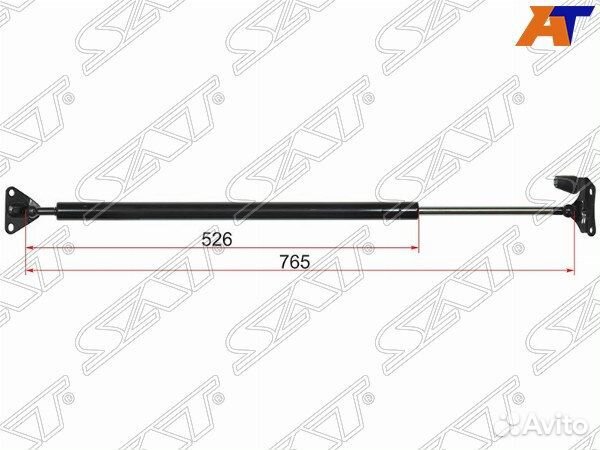 Амортизатор крышки багажника toyota hiace