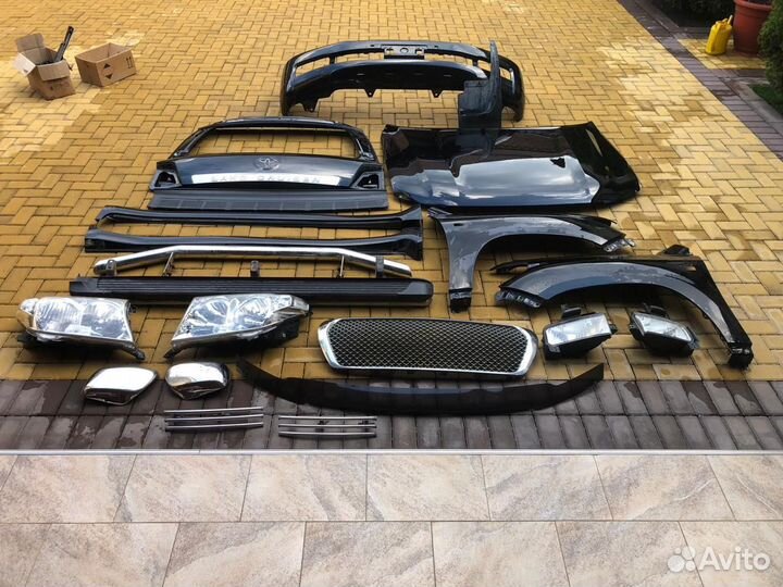 Обвес от toyota land cruiser 200 - 2007-2011 б/у