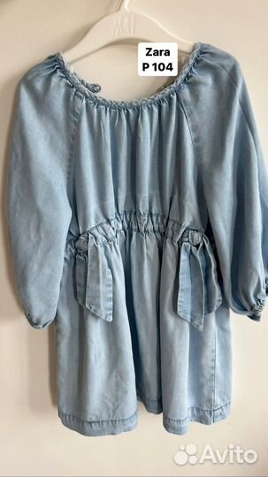 Платье для девочки zara 104