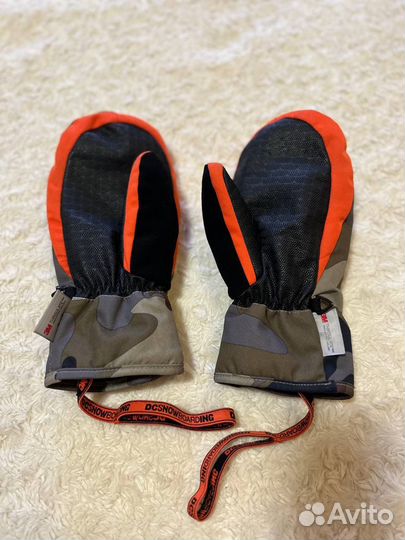 Варежки dc / балаклава капюшон