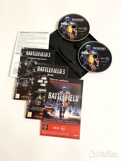 Battlefield 3 расширенное лицензия Россия DVD-box