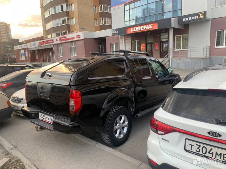 Nissan navara кунг на кузов пикапа