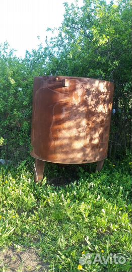 Бочка металлическая