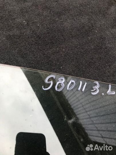 Стекло двери заднее левое Volvo S80